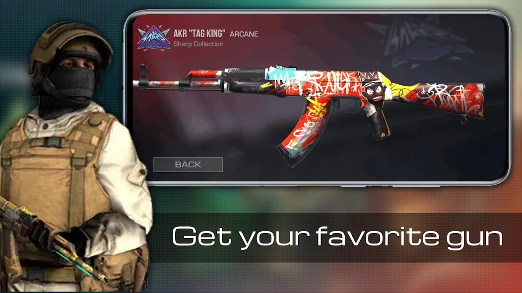 Case guns Simulator Standoff 2 [МОД Mega Pack] Screenshot 2