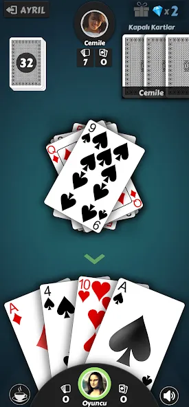 Pisti - Offline Card Games [МОД Бесконечные монеты] Screenshot 2