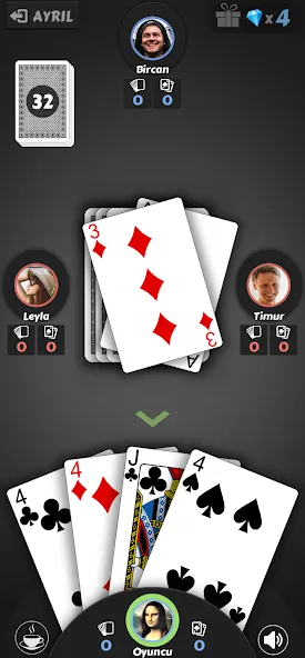 Pisti - Offline Card Games [МОД Бесконечные монеты] Screenshot 3