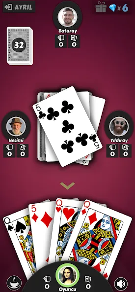 Pisti - Offline Card Games [МОД Бесконечные монеты] Screenshot 4