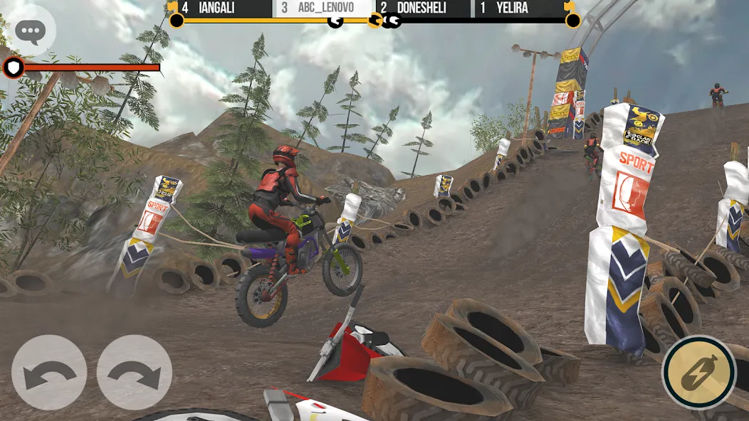 Clan Race: PVP Motocross races (Клан Рейс) [МОД Unlimited Money] Screenshot 3
