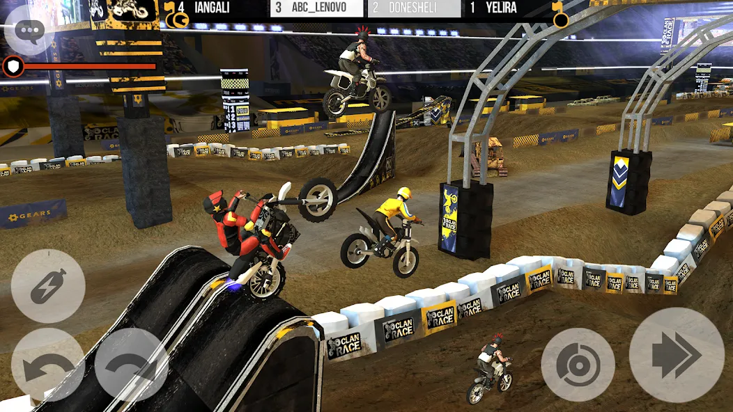 Clan Race: PVP Motocross races (Клан Рейс) [МОД Unlimited Money] Screenshot 5