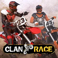 Взломанная Clan Race: PVP Motocross races (Клан Рейс)  [МОД Unlimited Money]