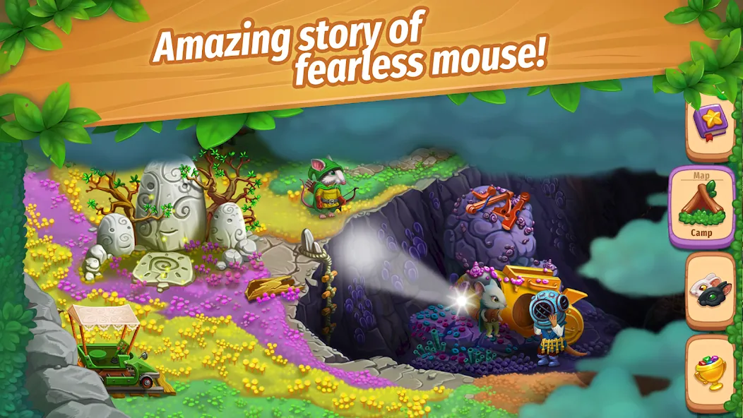 Strongblade: Match 3 Game (Стронгблейд) [МОД Много монет] Screenshot 1