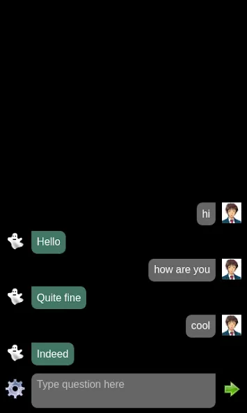 Ghost chat bot (Гостчатбот) [МОД Бесконечные монеты] Screenshot 2