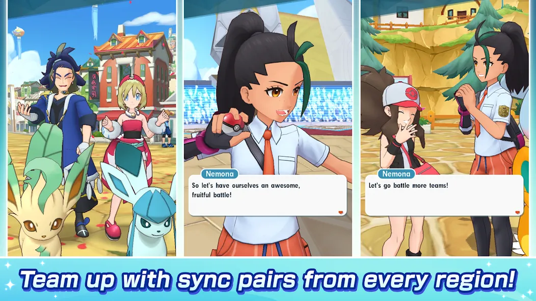Pokémon Masters EX [МОД Mega Pack] Screenshot 1