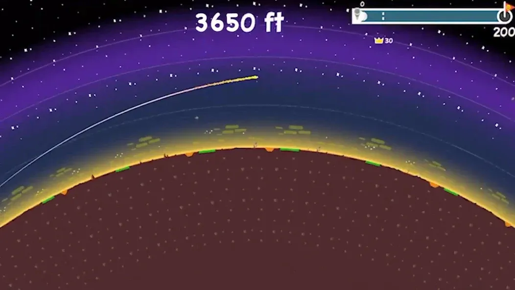 Golf Orbit: Oneshot Golf Games [МОД Бесконечные деньги] Screenshot 2
