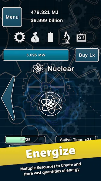 Idle Power (Айдл Пауэр) [МОД Много монет] Screenshot 1