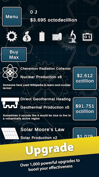 Idle Power (Айдл Пауэр) [МОД Много монет] Screenshot 3