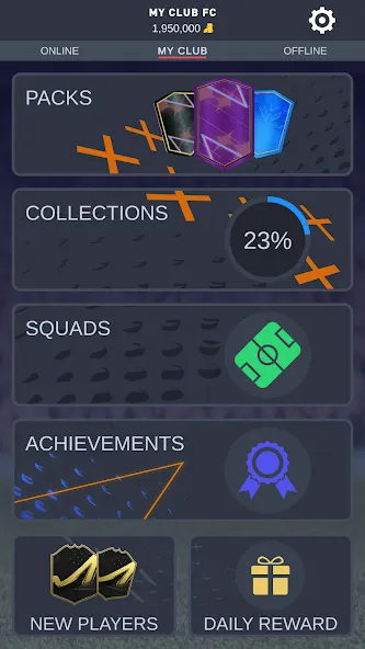 DEVCRO 23 - Draft, Packs! (ДЕВКРО ФУТ 23) [МОД Меню] Screenshot 1