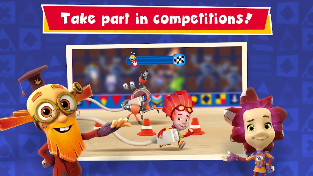 Fixies vs Crabots: Cool Game! [МОД Много монет] Screenshot 2