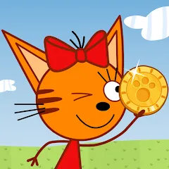 Взломанная Три Кота: Финансы для Детей  [МОД Бесконечные монеты]