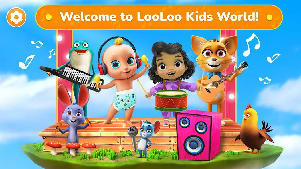 LooLoo Kids: Fun Baby Games! [МОД Все открыто] Screenshot 1