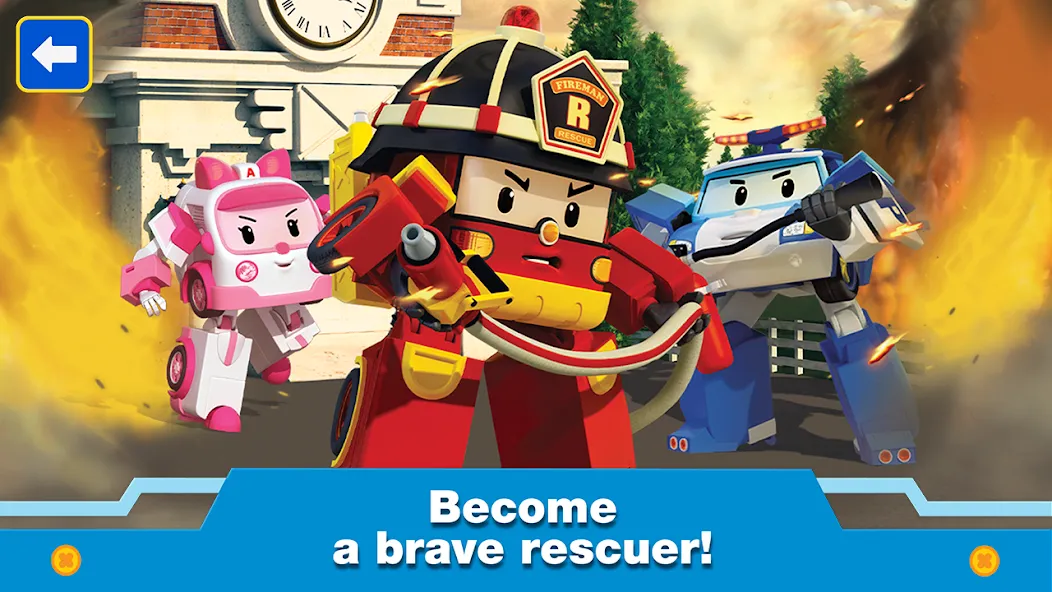 Robocar Poli: Games for Boys! [МОД Menu] Screenshot 1