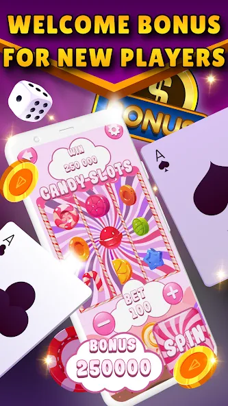 Slot Machines: Casino Slots [МОД Много монет] Screenshot 2