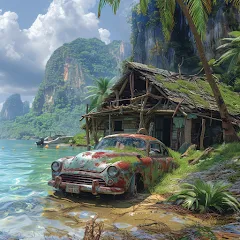 Взломанная Dead God Land: Survival Games (Дед Год Ленд)  [МОД Unlocked]