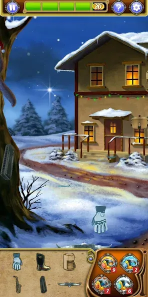 Hidden Object: Winter Wonder (Хидден Объект) [МОД Бесконечные монеты] Screenshot 3