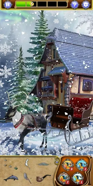 Hidden Object: Winter Wonder (Хидден Объект) [МОД Бесконечные монеты] Screenshot 5