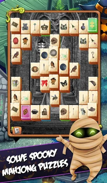 Mahjong: Secret Mansion (Маджонг) [МОД Бесконечные деньги] Screenshot 3