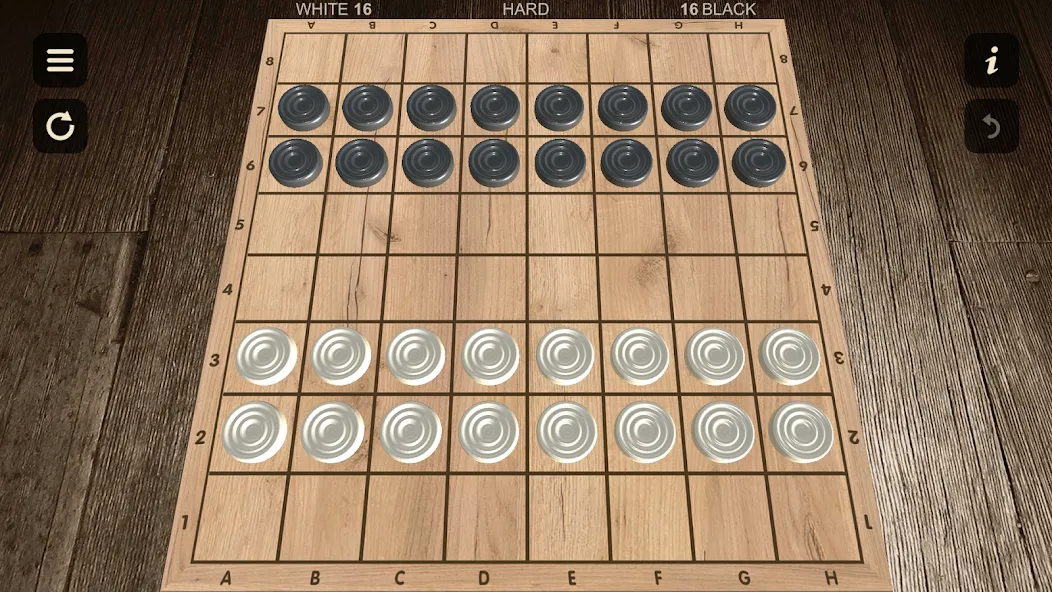 Checkers - Two player [МОД Все открыто] Screenshot 4