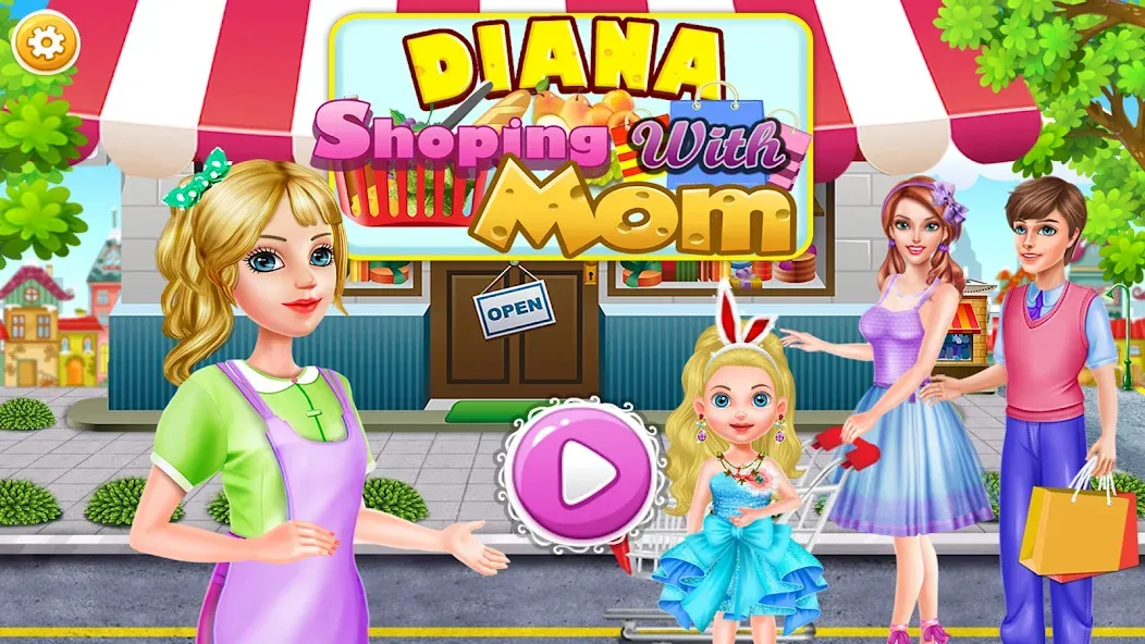 Mall Shopping with Diana (Молл Шоппинг с Дианой) [МОД Меню] Screenshot 1