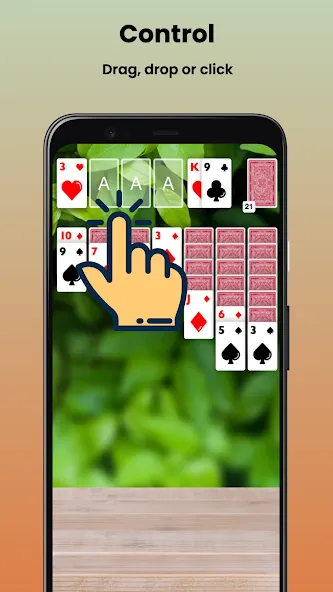 Klondike Solitaire Offline [МОД Меню] Screenshot 3