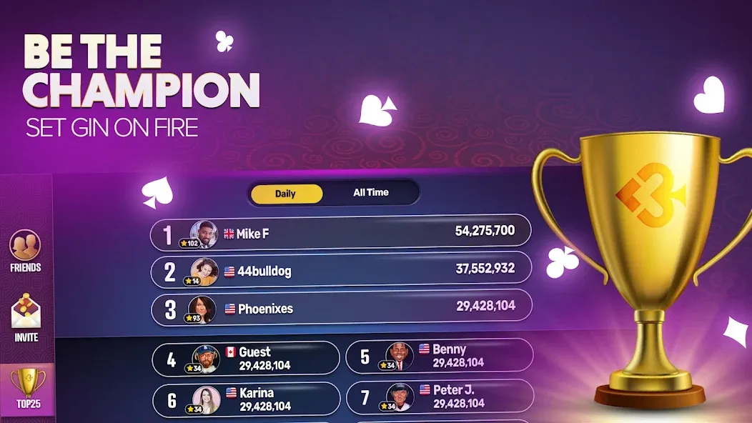 Gin Rummy Extra - Online Rummy (Джин Рамми Экстра) [МОД Mega Pack] Screenshot 5