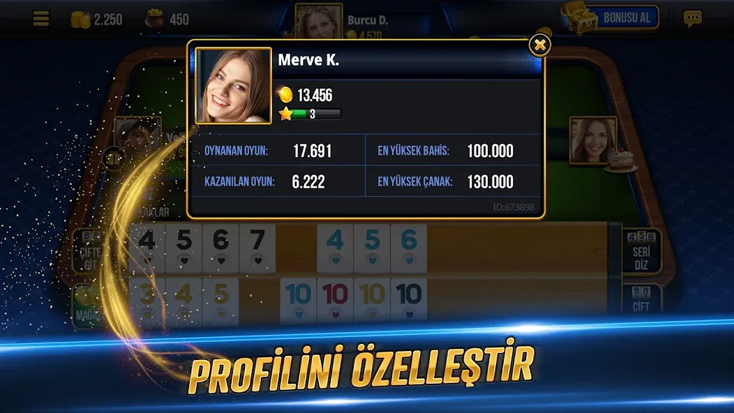 Tekel Okey (Текел Окей) [МОД Unlimited Money] Screenshot 2