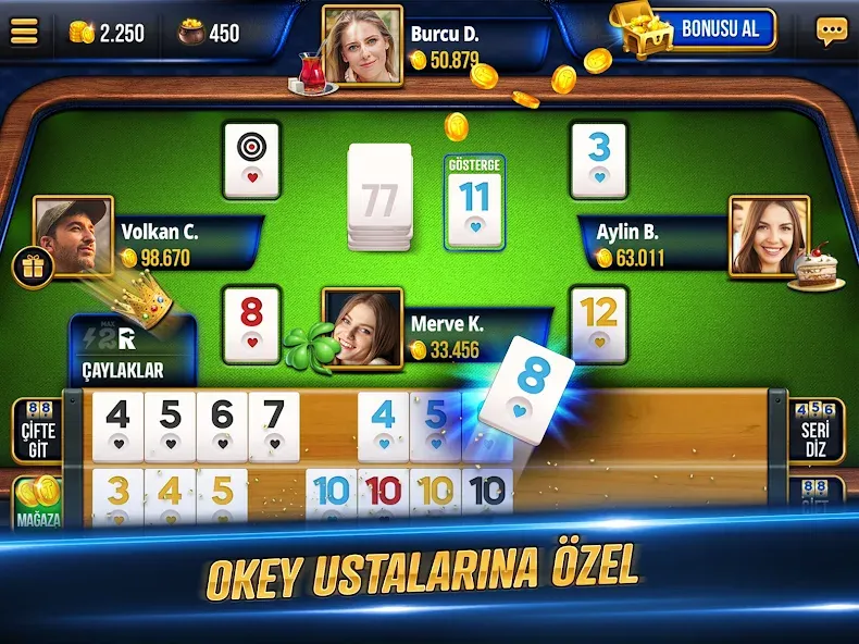 Tekel Okey (Текел Окей) [МОД Unlimited Money] Screenshot 5