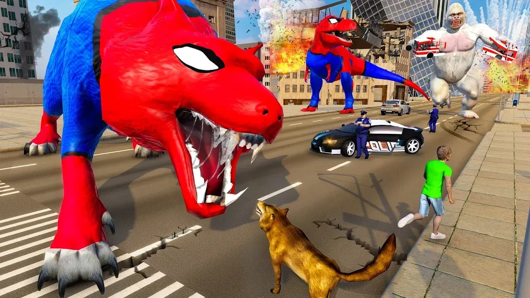 Giant Gorilla Bigfoot Monster (Энгри Горилла) [МОД Меню] Screenshot 5