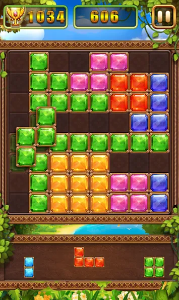 Puzzle Block Jewels (Пазл Блок Драгоценности) [МОД Mega Pack] Screenshot 2