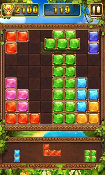 Puzzle Block Jewels (Пазл Блок Драгоценности) [МОД Mega Pack] Screenshot 3