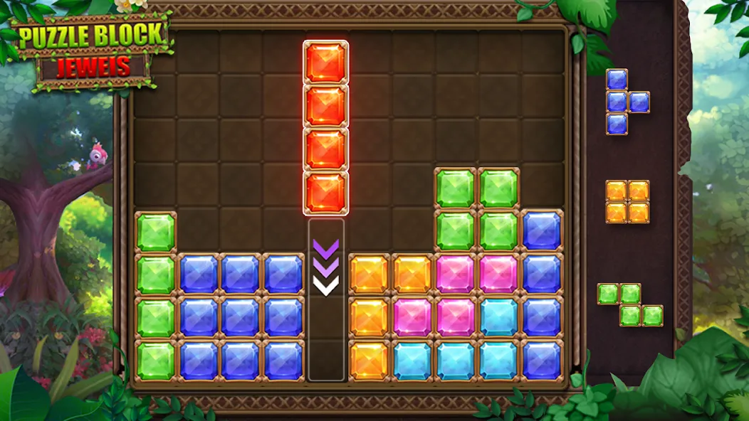 Puzzle Block Jewels (Пазл Блок Драгоценности) [МОД Mega Pack] Screenshot 5