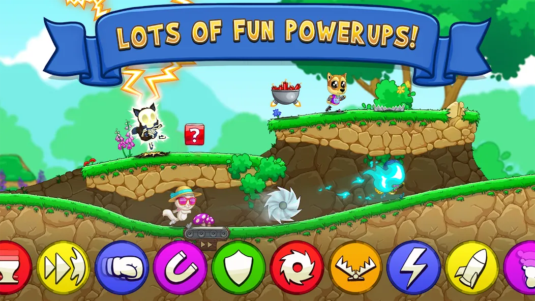 Fun Run 3 - Multiplayer Games (Фан Ран 3) [МОД Unlimited Money] Screenshot 1