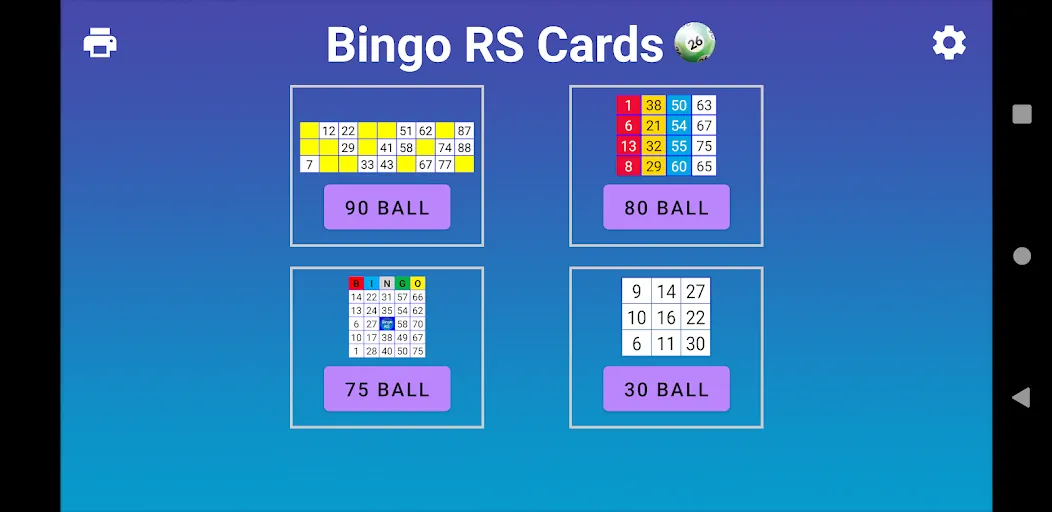 Bingo RS Cards (Бинго РС Карты) [МОД Unlocked] Screenshot 1