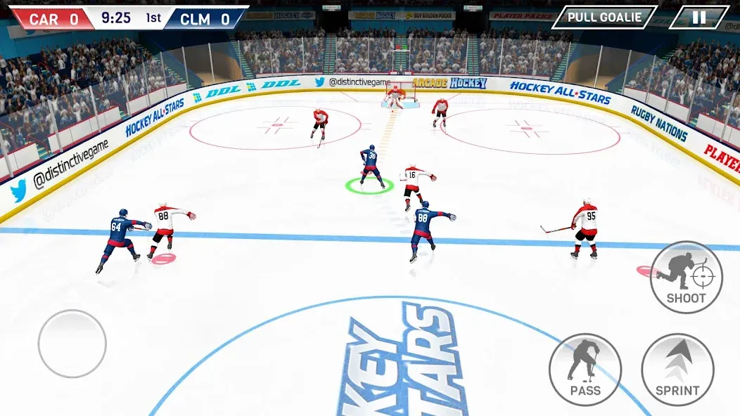 Hockey All Stars (Хоккей Олл Старс) [МОД Unlocked] Screenshot 1
