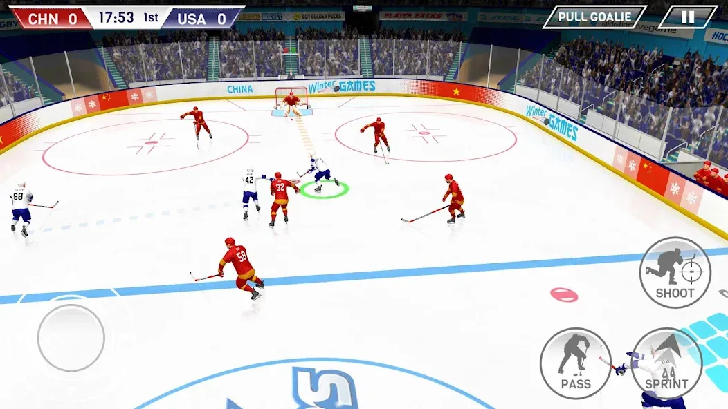 Hockey All Stars (Хоккей Олл Старс) [МОД Unlocked] Screenshot 2