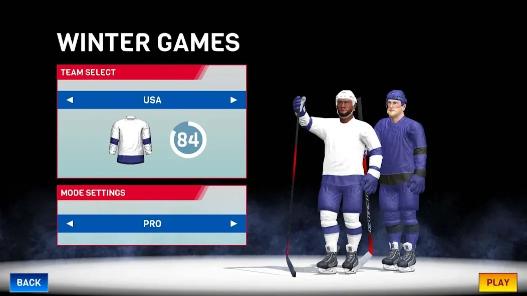 Hockey All Stars (Хоккей Олл Старс) [МОД Unlocked] Screenshot 4