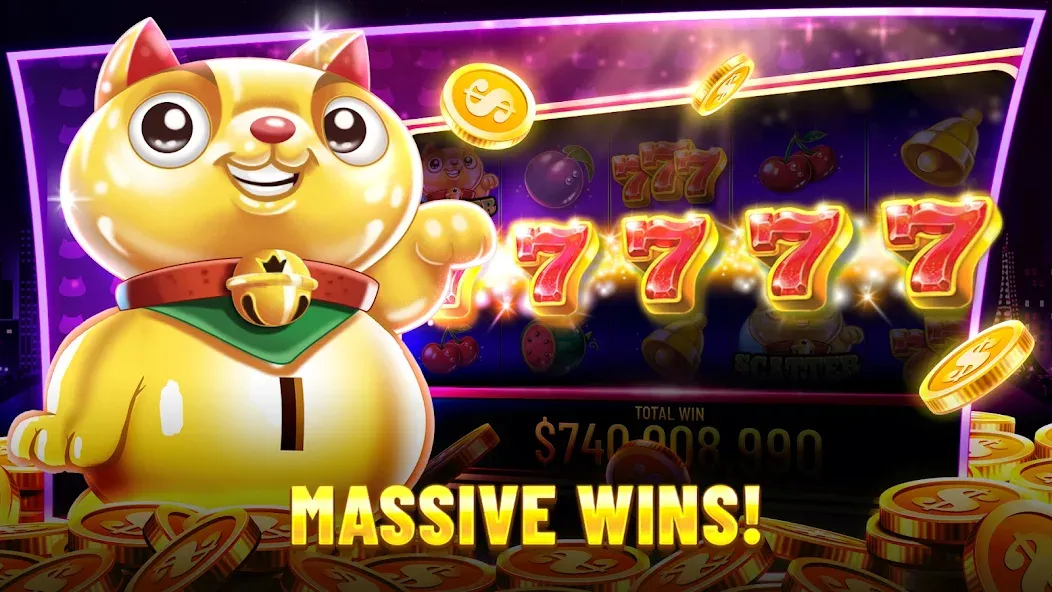Best Casino™ Slots: 777 Casino (Бест Казино Слотс) [МОД Меню] Screenshot 4