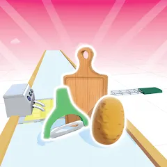 Взлом Potato Rush (Потейто Раш)  [МОД Меню]