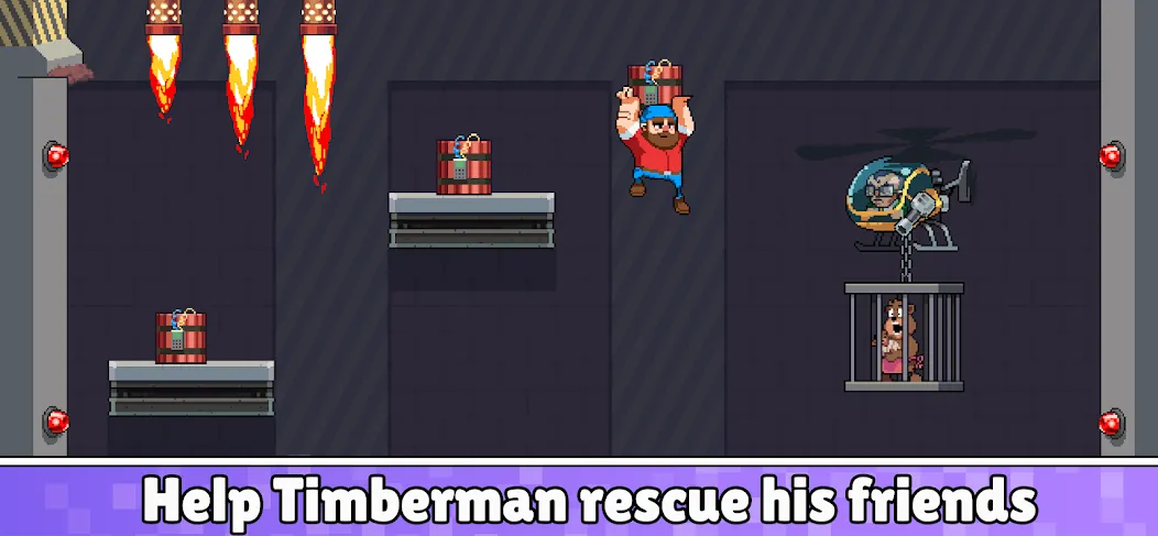 Timberman The Big Adventure (Тимбермен Большое Приключение) [МОД Много монет] Screenshot 4