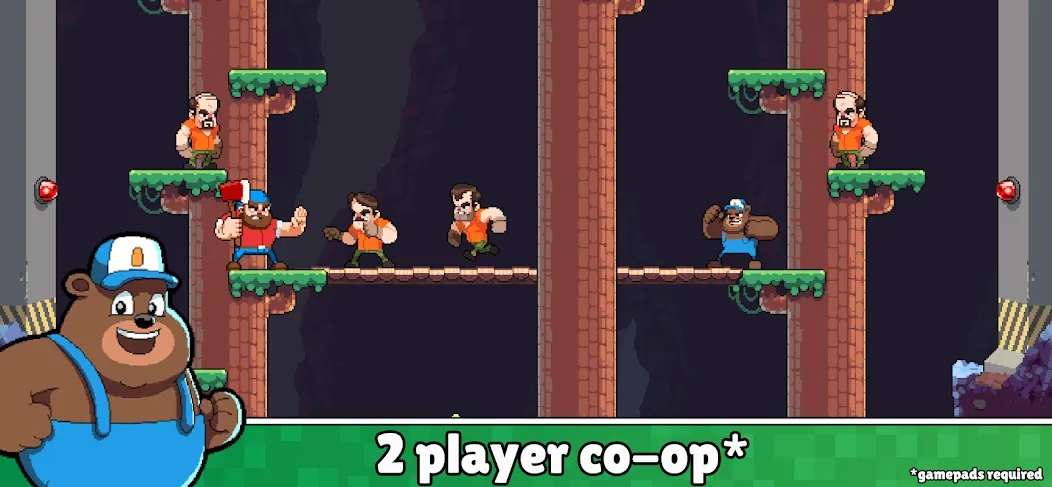 Timberman The Big Adventure (Тимбермен Большое Приключение) [МОД Много монет] Screenshot 5