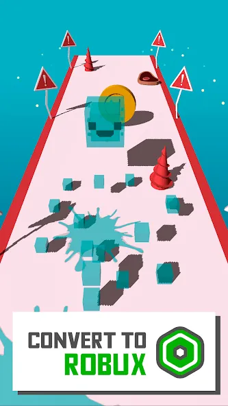 Slime Rush Robux Roblominer (Слайм Раш Робукс) [МОД Много монет] Screenshot 3