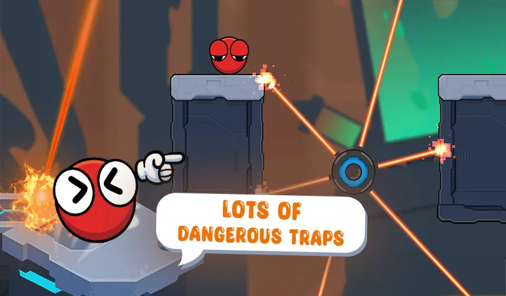 Bounce Ball 6: Roller Ball 6 (Боунс Болл 6) [МОД Все открыто] Screenshot 4