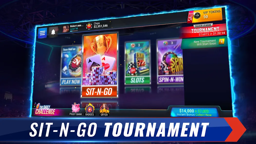 Poker Legends - Texas Hold'em (Покер Легенды) [МОД Бесконечные монеты] Screenshot 5