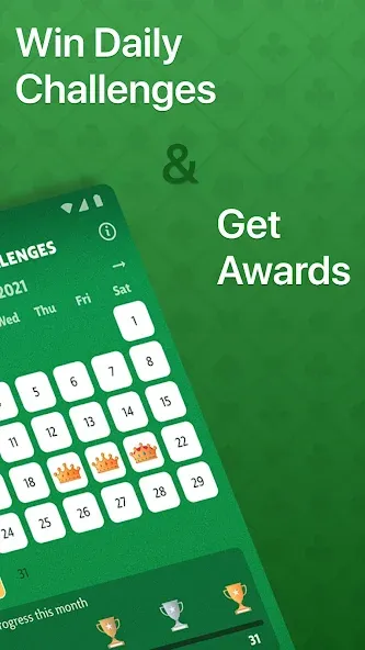 Solitaire - Classic Card Game (Солитер) [МОД Бесконечные монеты] Screenshot 3