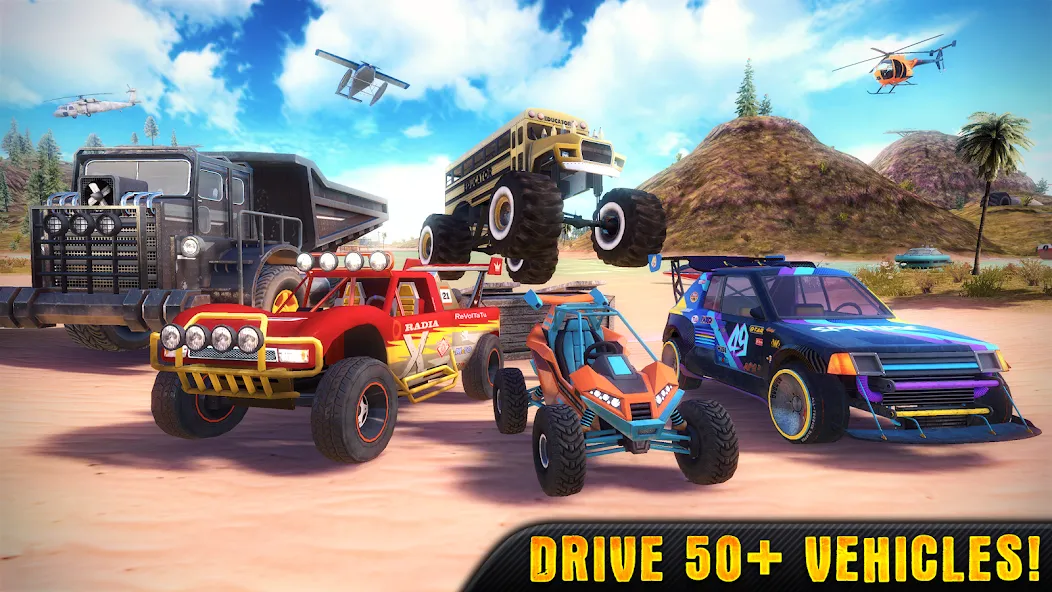 OTR - Offroad Car Driving Game (ОТР) [МОД Много денег] Screenshot 1