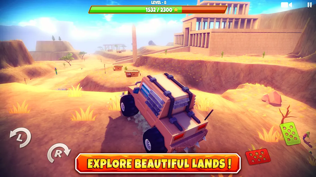 Zombie Offroad Safari (Зомби оффроуд сафари) [МОД Все открыто] Screenshot 1