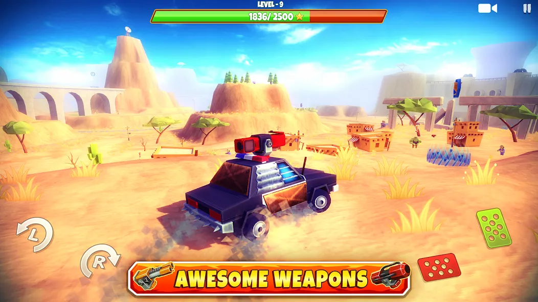 Zombie Offroad Safari (Зомби оффроуд сафари) [МОД Все открыто] Screenshot 4