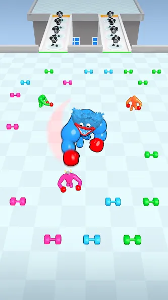 Punchy Race: Run & Fight Game (Панчи Рейс) [МОД Все открыто] Screenshot 3